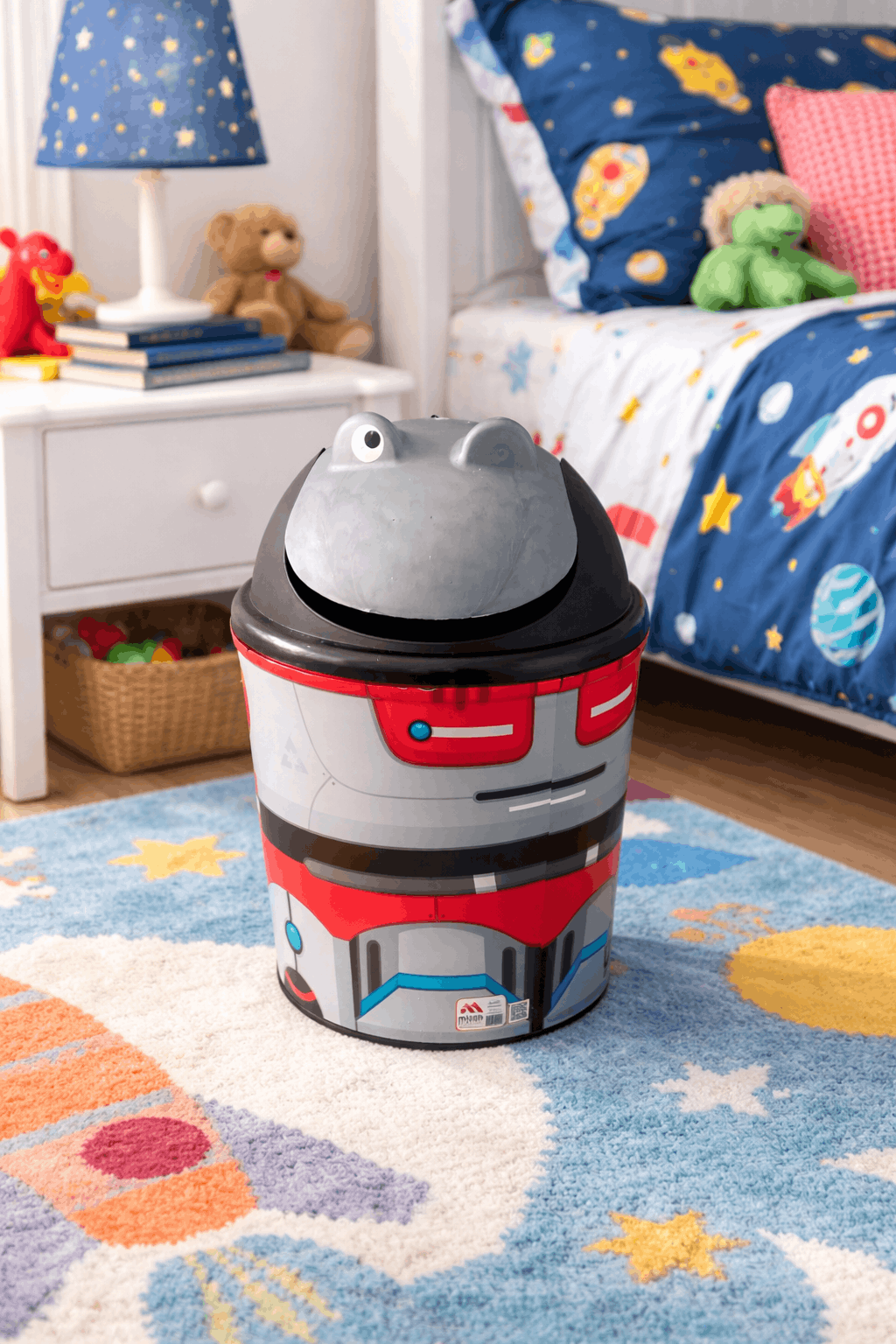 Waste Basket  – Cartoon Robot